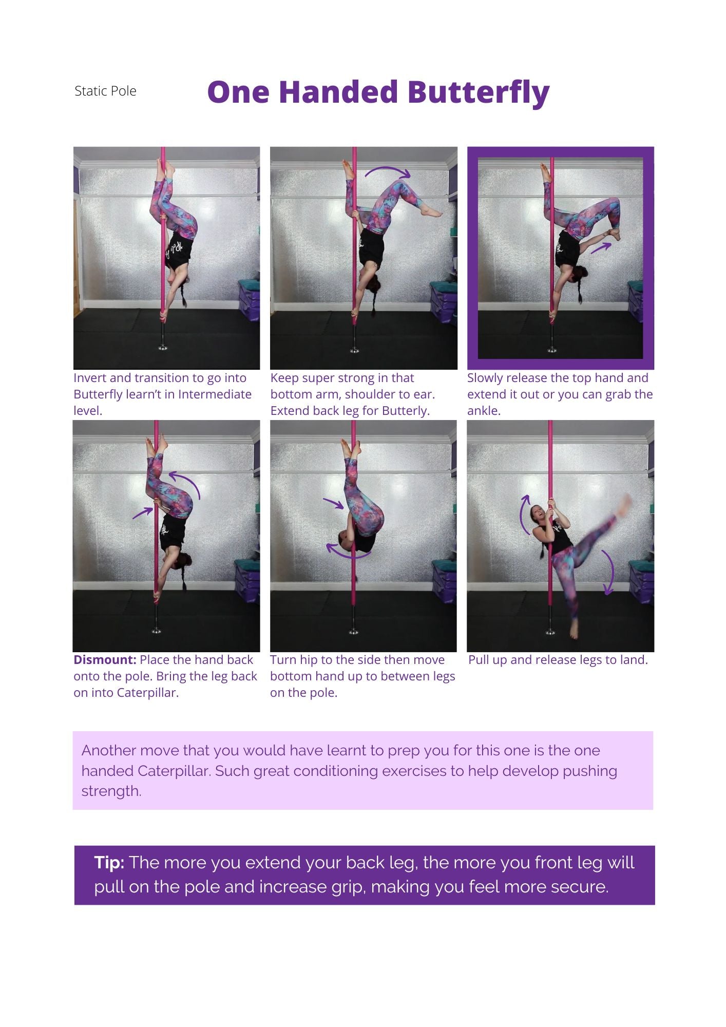 Pole Tricks Book - Advanced