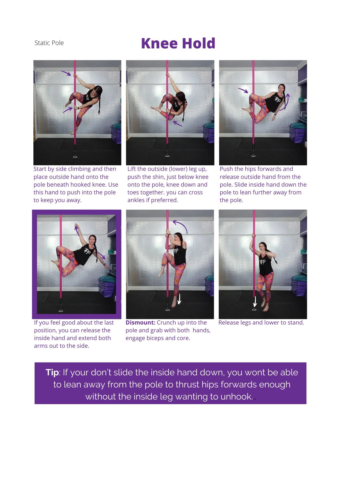 Pole Tricks Book - Advanced