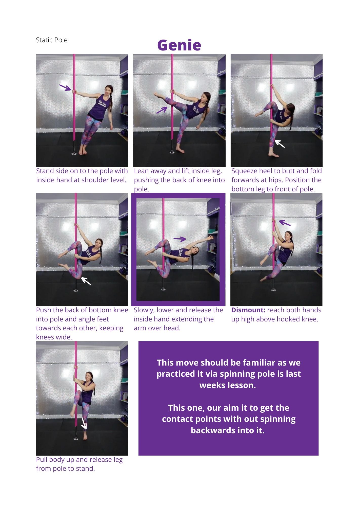 Pole Tricks Book - Beginner