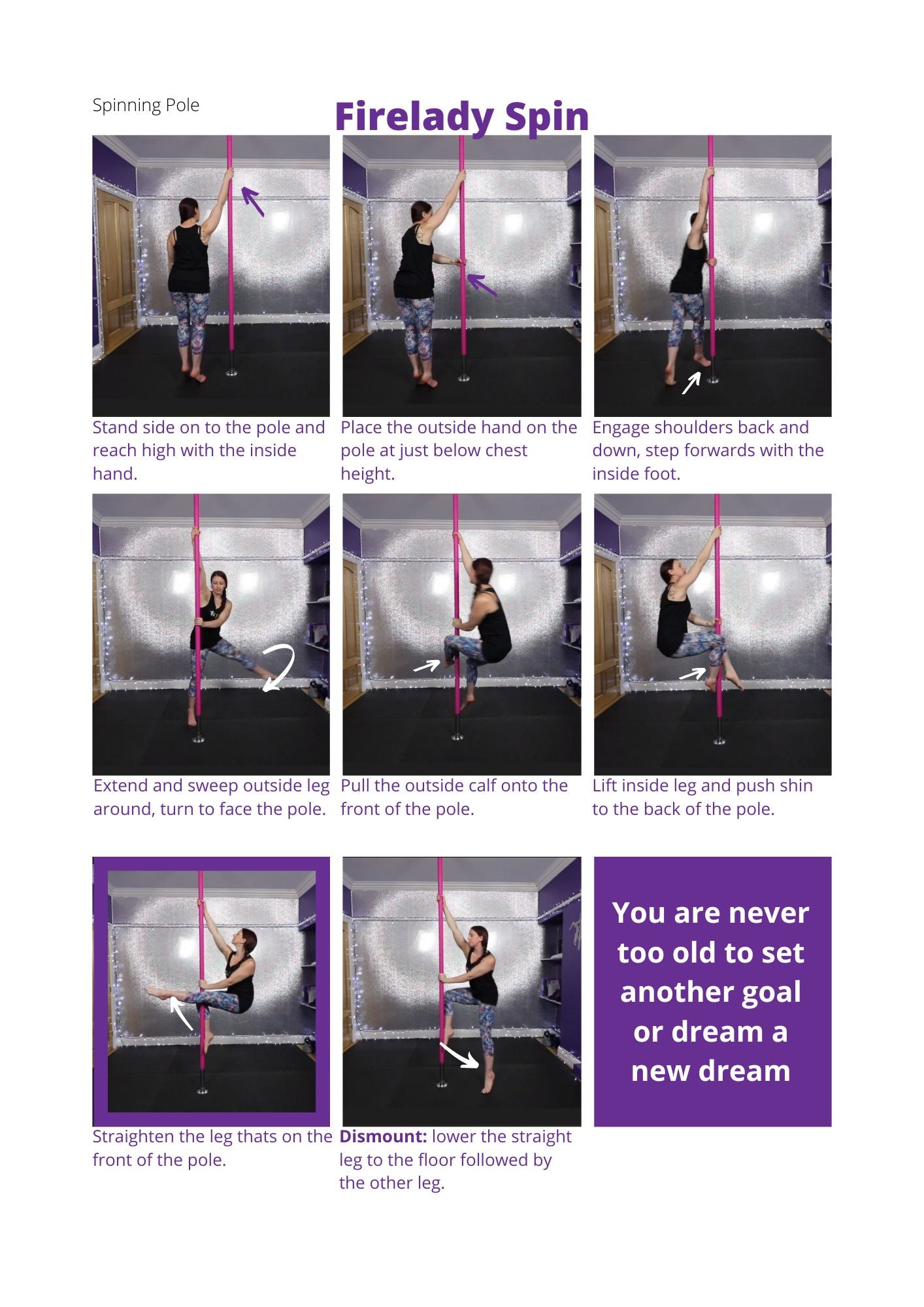 Pole Tricks Book - Beginner