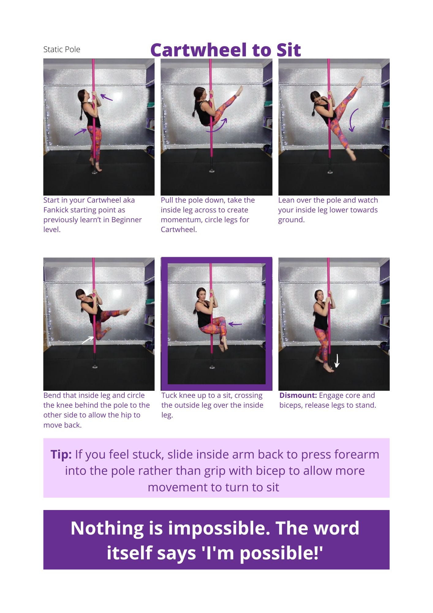 PRE-ORDER - Pole Tricks Book - Higher Beginner