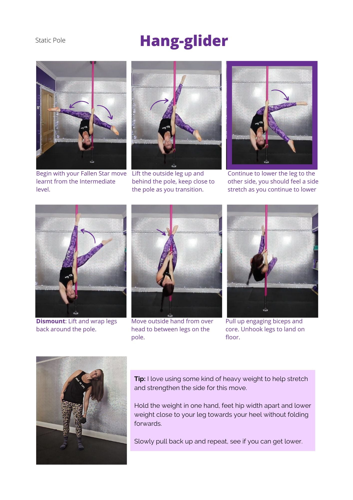 Pole Tricks Book - Higher Intermediate