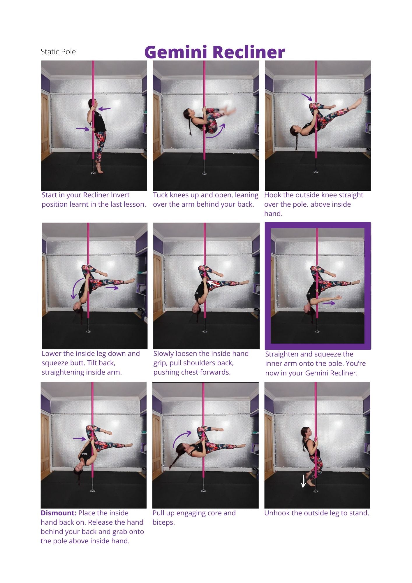 Pole Tricks Book - Higher Intermediate
