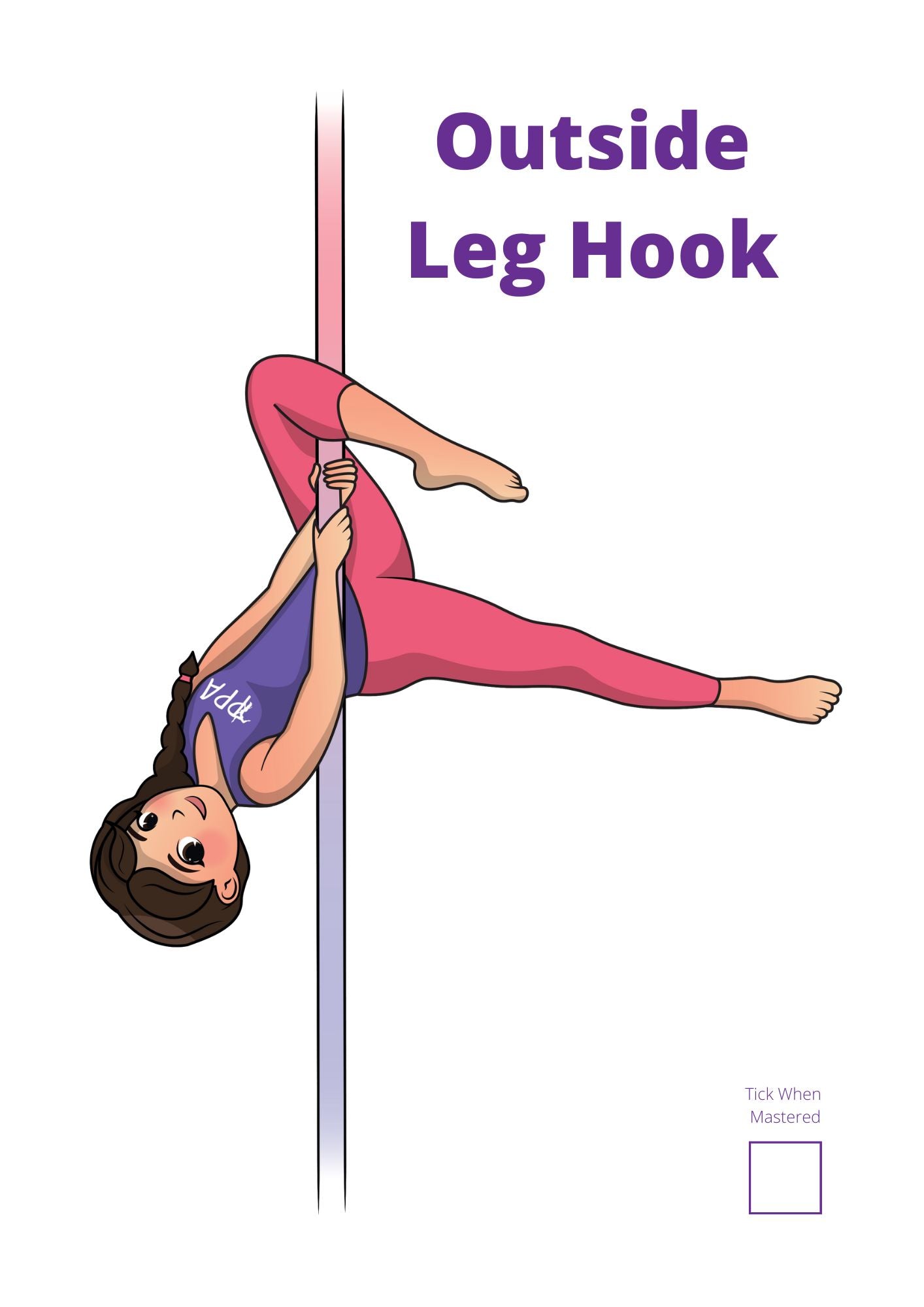 Pole Tricks Book - Intermediate