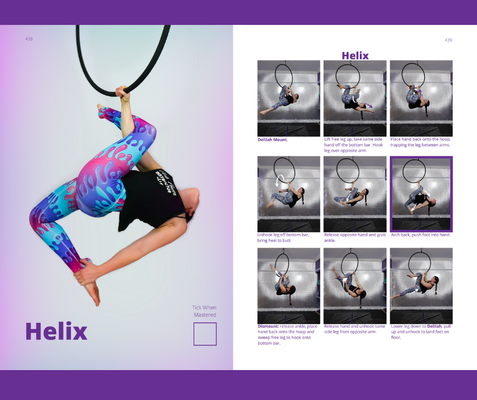 Aerial Hoop Tricks Book Vol 1