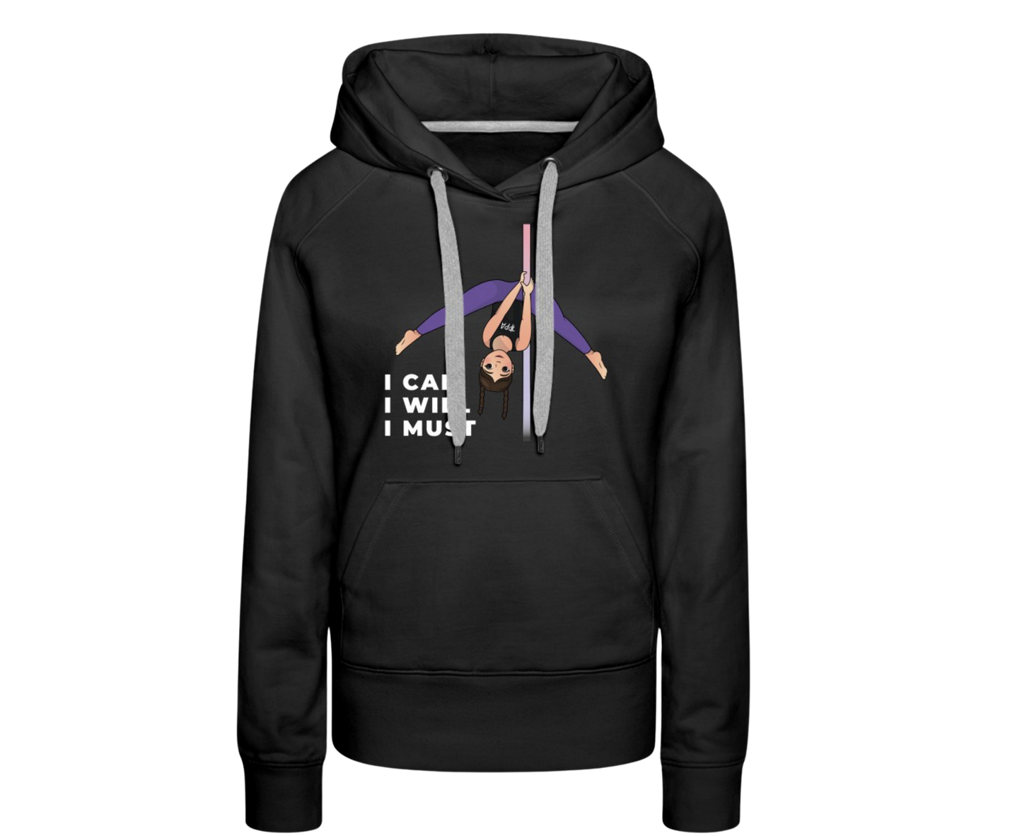 Hoodies - I can I will I must