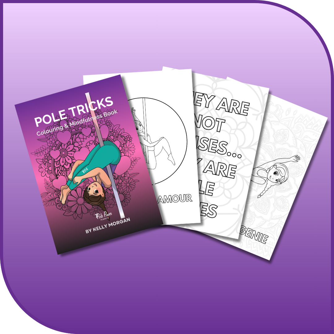 Pole Tricks Colouring and Mindfulness Book